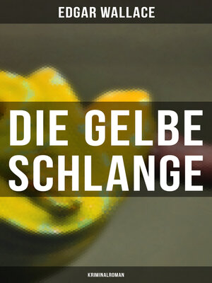 cover image of Die gelbe Schlange